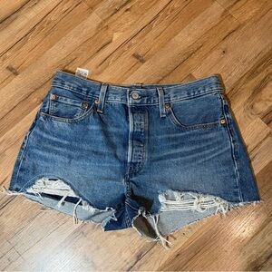 Levi's Classic Blue Jean Shorts